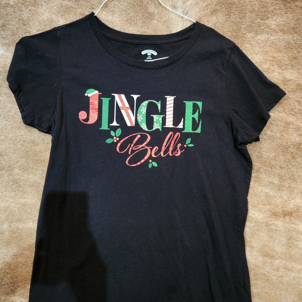 Holiday Time Black T-Shirt